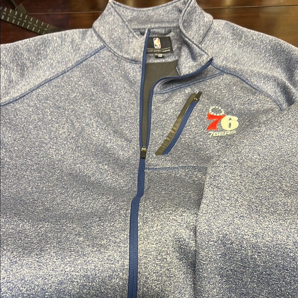 NBA Team Logo Blue Sweatshirt